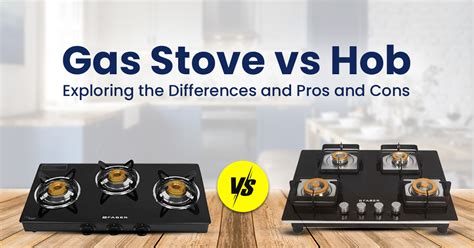 gas stove vs hob top
